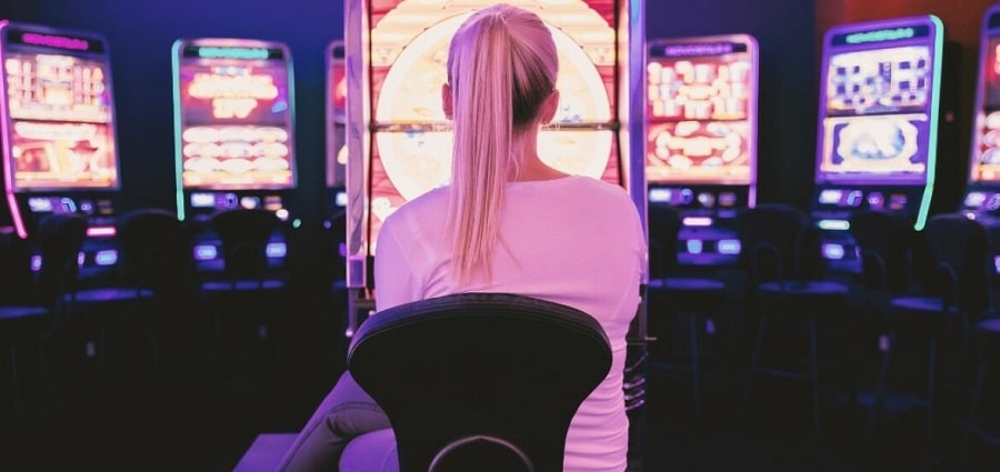 Slot Machines in the Casino 