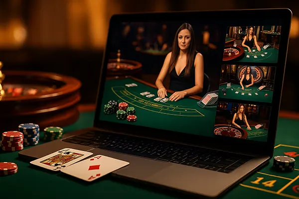 Modern blackjack table