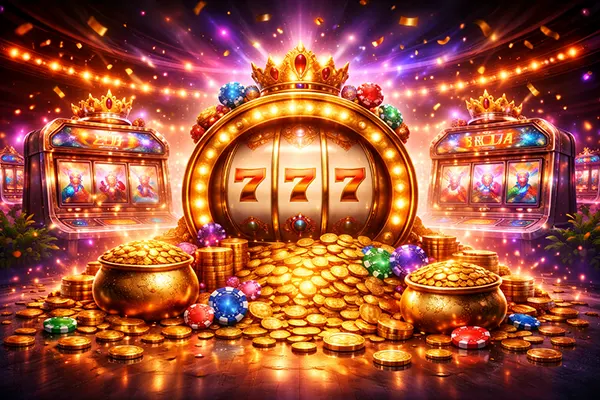 Slot jackpot display