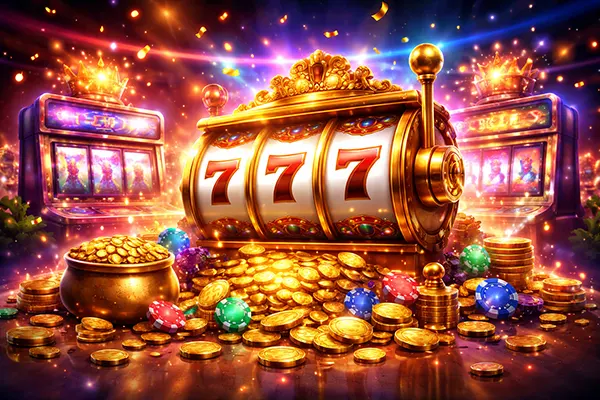 Slot jackpot display